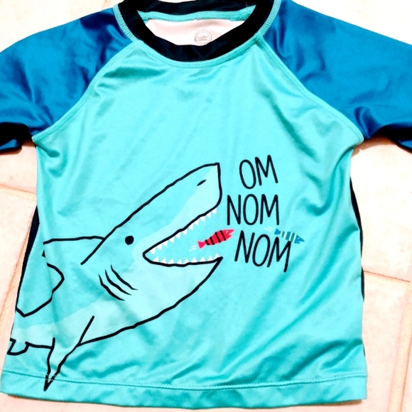 Infant 18 months swim top shark Wonder Nation - Picture 1 of 4